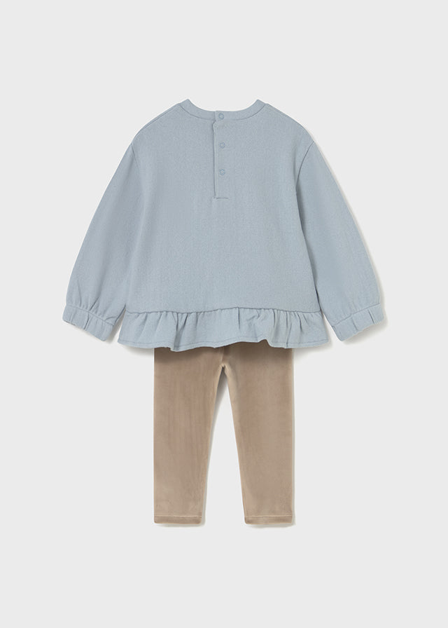 Conjunto Leggings Pullover Ice Princess