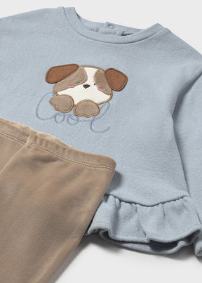Conjunto Leggings Pullover Ice Princess