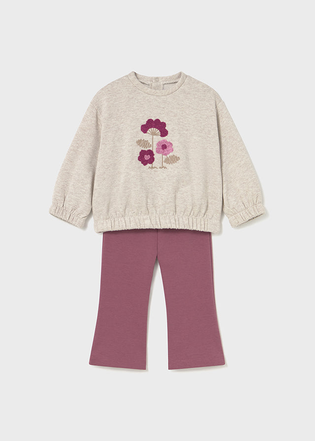 Conjunto Saco y Leggings Cherry