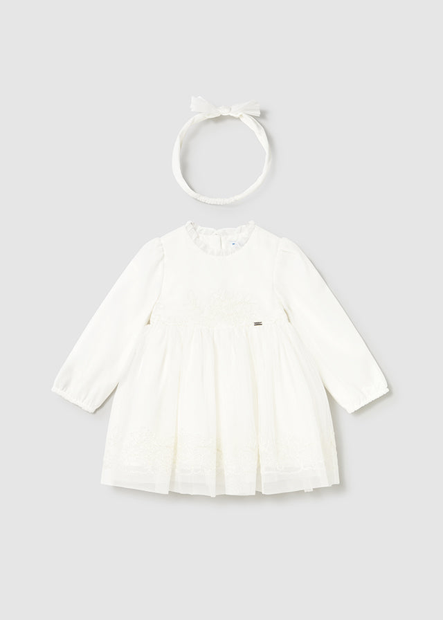 Vestido Ceremonia Bordado Ice Princess