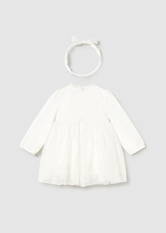 Vestido Ceremonia Bordado Ice Princess