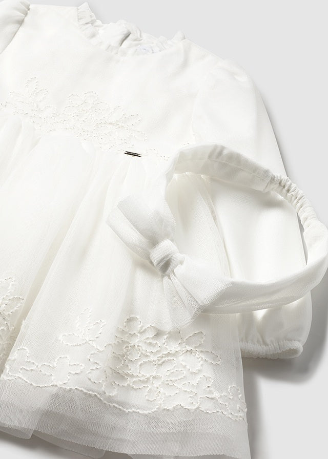 Vestido Ceremonia Bordado Ice Princess