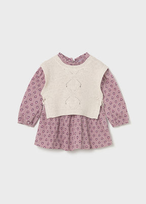 Vestido Con Chaleco Cherry