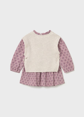 Vestido Con Chaleco Cherry