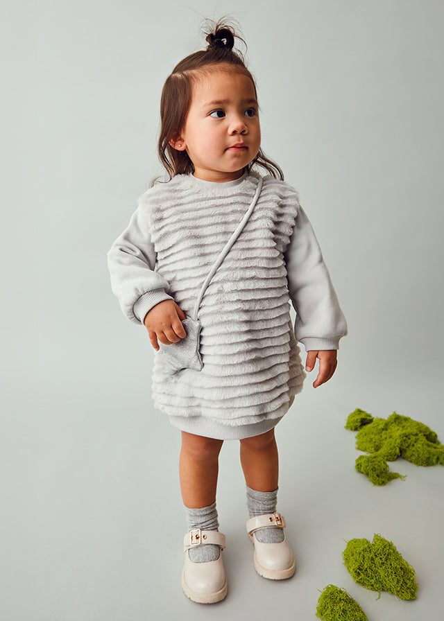 Vestido Con Bolso Perla Ice Princess