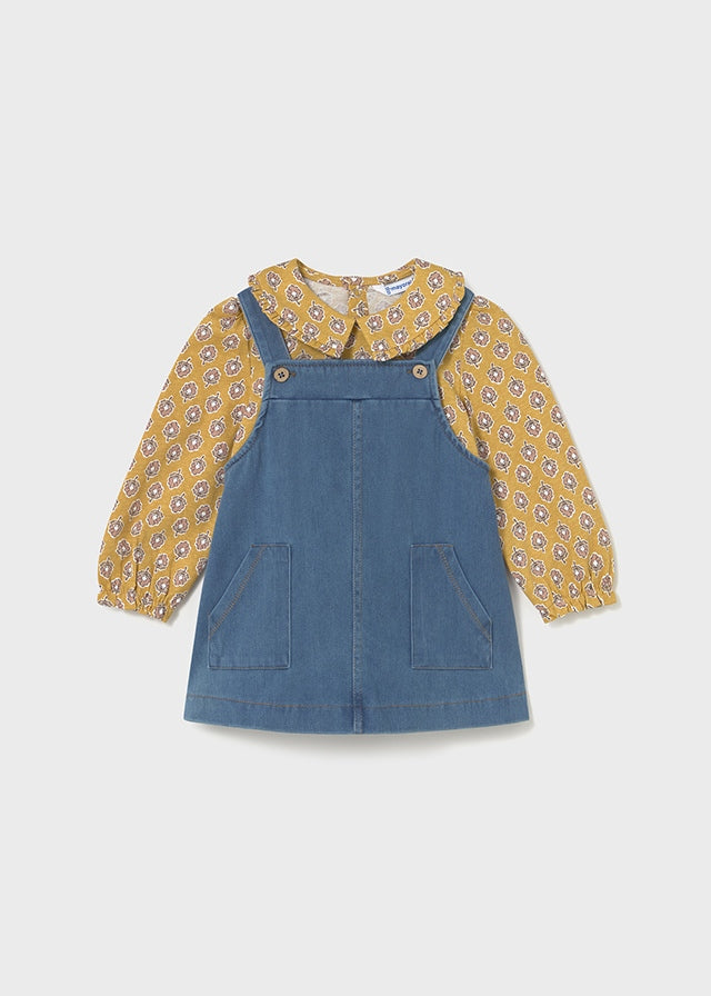 Conjunto Falda Peto Honey Terrazzo