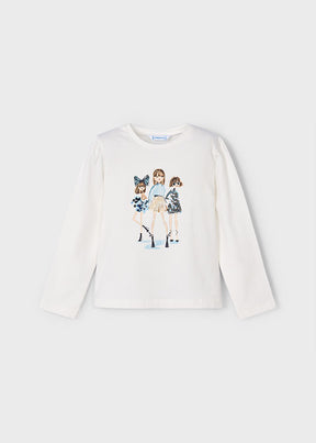 Camiseta Blue Coquette