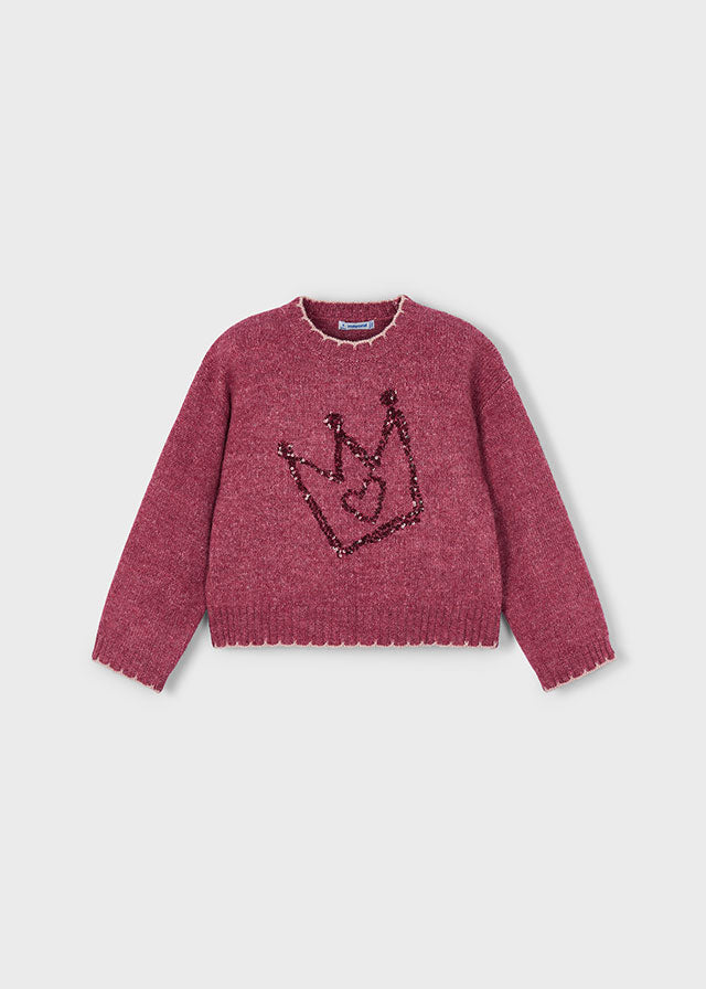 Saco Bordado Lentejuelas Cherry Christmas