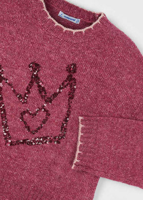 Saco Bordado Lentejuelas Cherry Christmas