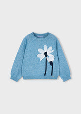 Saco Flores Blue Coquette