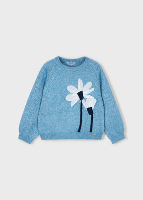 Saco Flores Blue Coquette