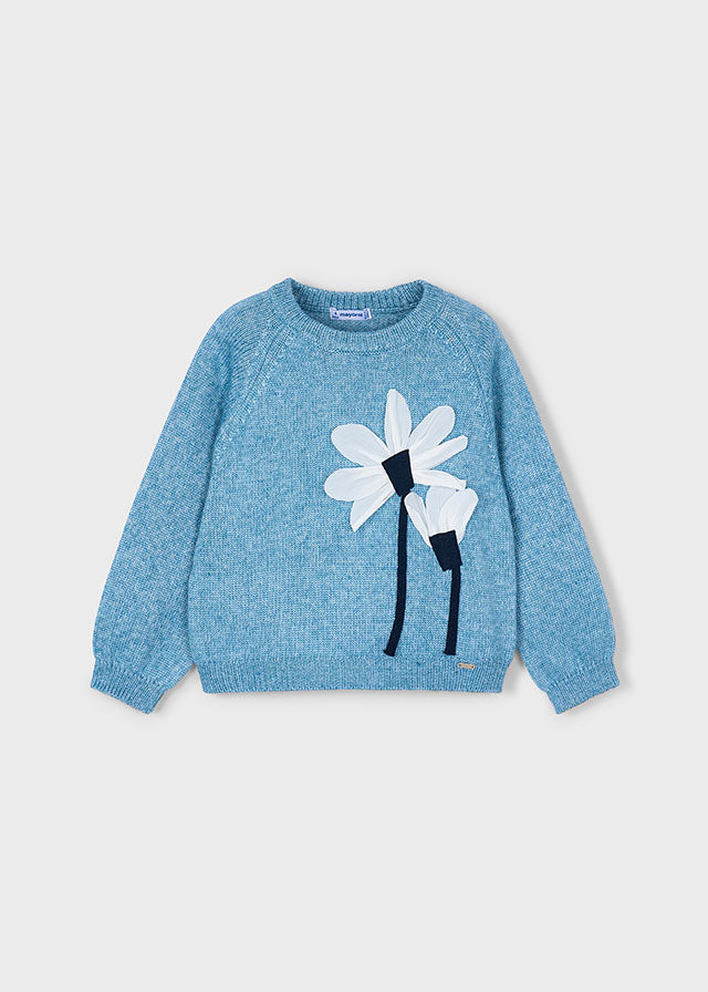 Saco Flores Blue Coquette