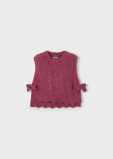Chaleco Tejido Cherry Christmas