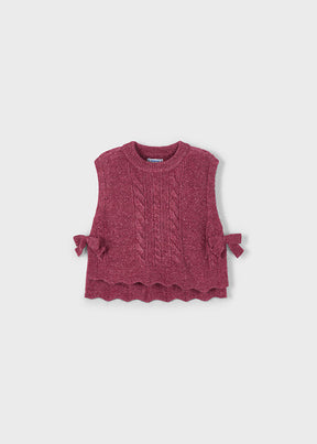 Chaleco Tejido Cherry Christmas