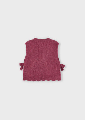 Chaleco Tejido Cherry Christmas