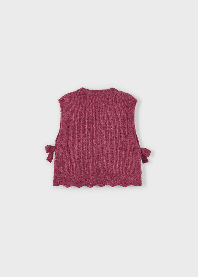 Chaleco Tejido Cherry Christmas