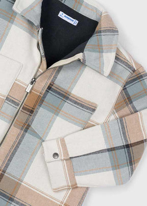 Chaqueta Cazadora Cuadros Yellowstone
