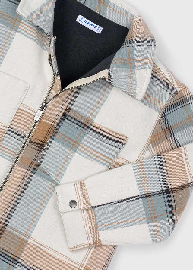 Chaqueta Cazadora Cuadros Yellowstone