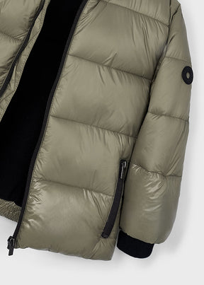 Chaqueta Efecto Brillo Boston