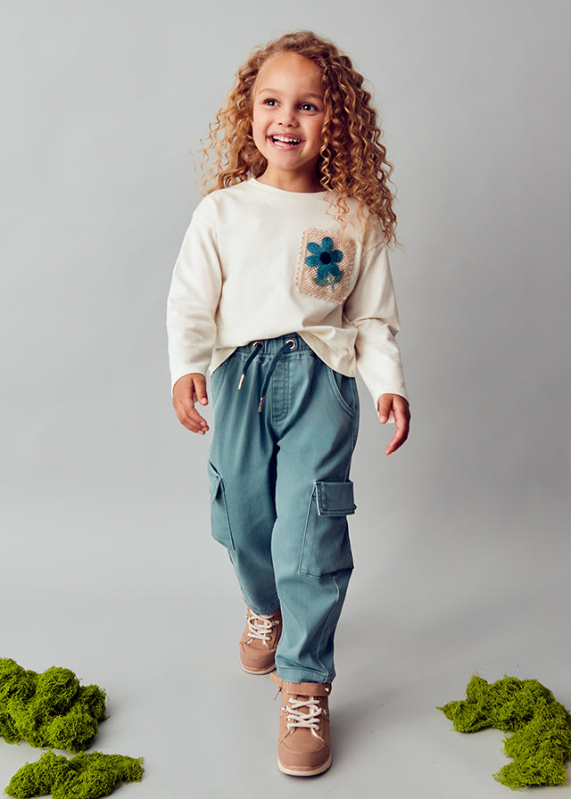 Pantalón Cargo Ice Flower