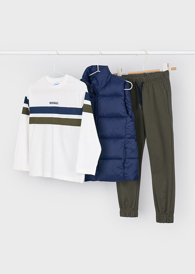 Conjunto Con Chaleco Boston