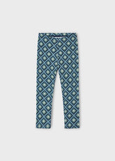 Leggings Punto Estampado Ice Flower