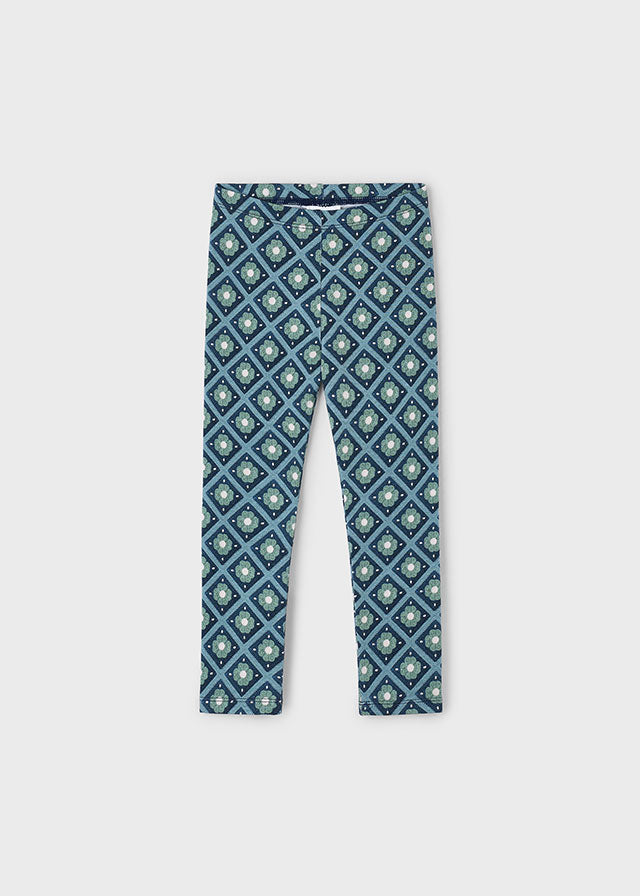 Leggings Punto Estampado Ice Flower