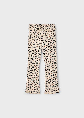 Leggings Canalé Flare Spots