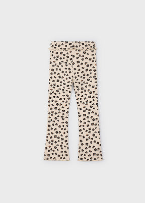Leggings Canalé Flare Spots