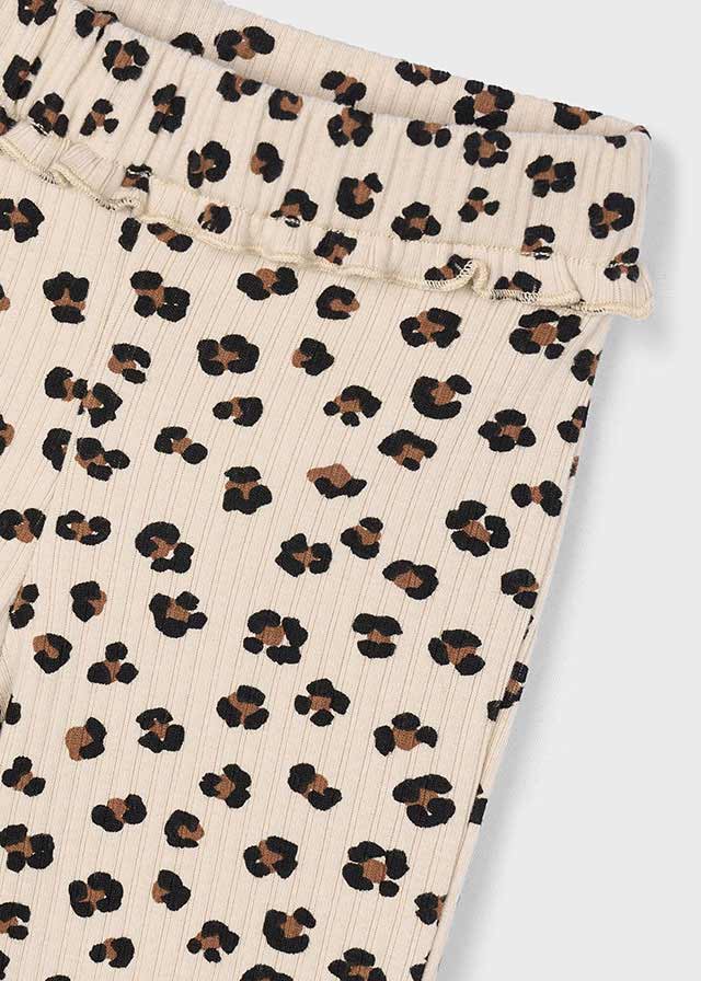 Leggings Canalé Flare Spots