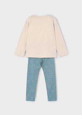 Conjunto Leggings Estampado Ice Flower