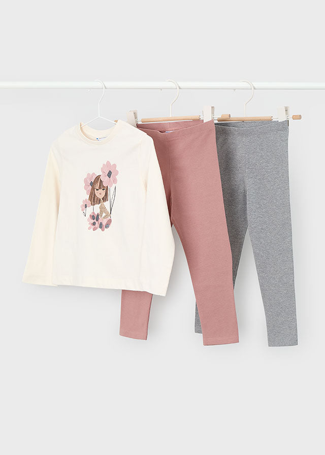 Conjunto Leggings 2 Pantalones Versailles