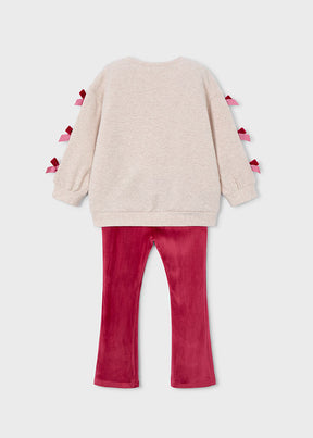 Conjunto Leggings Cherry Christmas