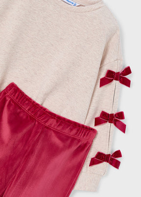 Conjunto Leggings Cherry Christmas