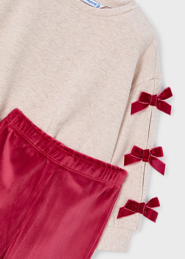 Conjunto Leggings Cherry Christmas