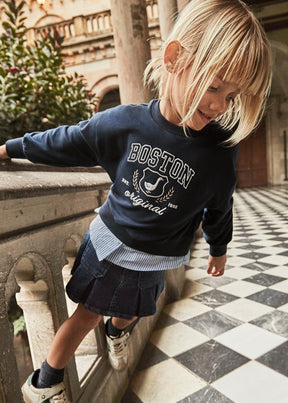 Falda Denim Strawberry Fields