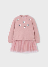 Vestido Tejido Combinado Flora - Minibhu