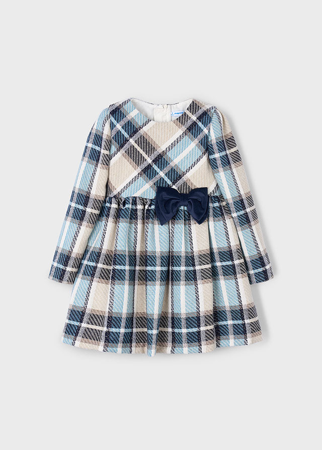 Vestido Cuadros Blue Coquette