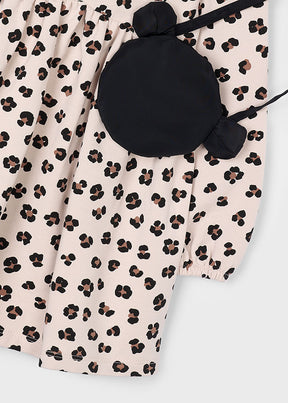 Vestido Felpa Bolso Spots