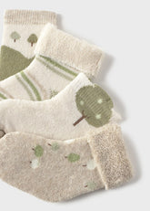 Set 4 Calcetines Salvia