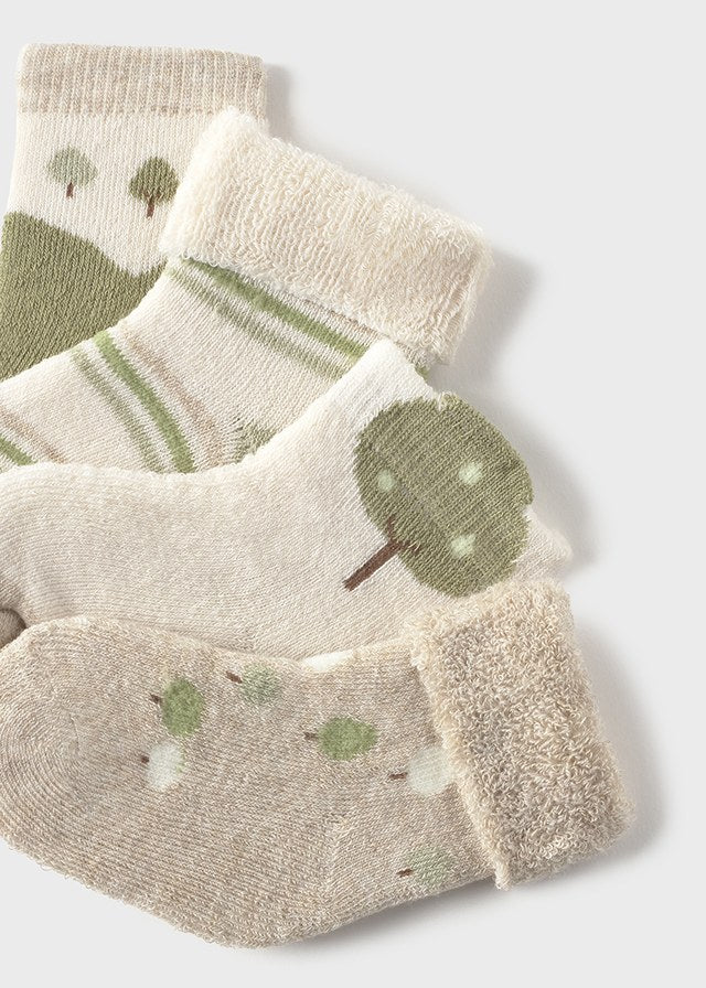 Set 4 Calcetines Salvia