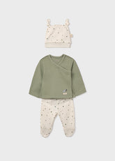 Conjunto Polaina Salvia