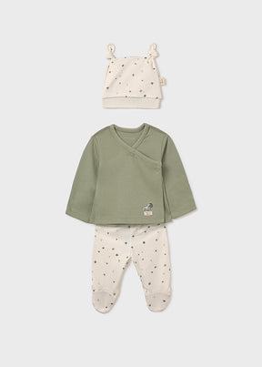 Conjunto Polaina Salvia