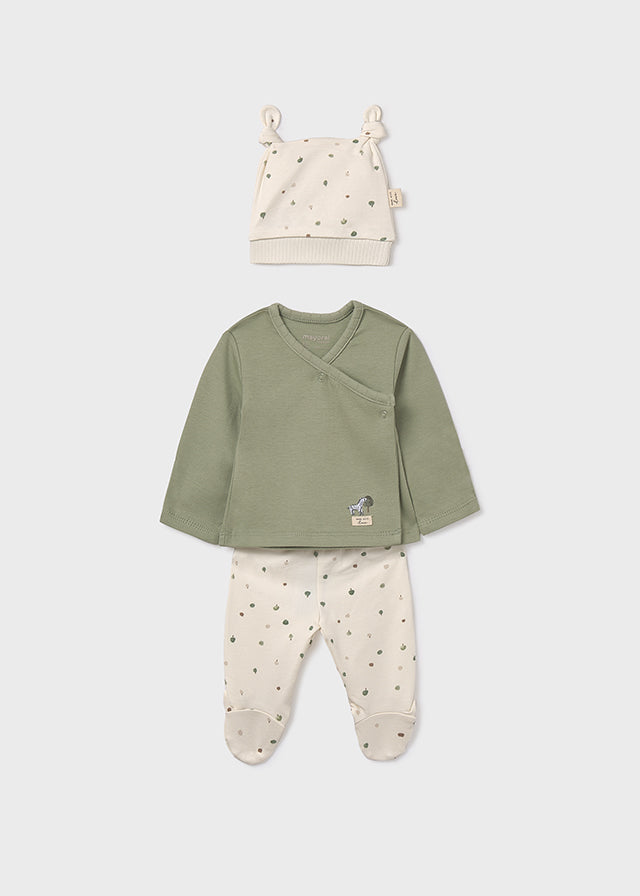 Conjunto Polaina Salvia