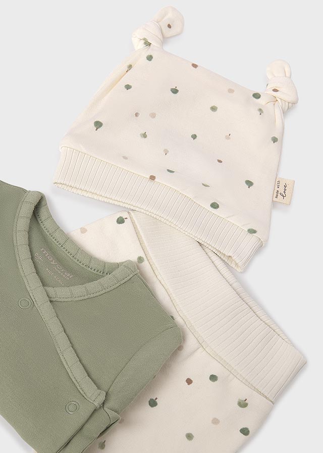 Conjunto Polaina Salvia