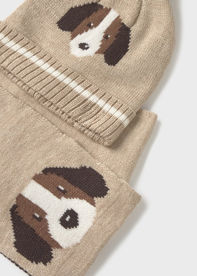Conjunto Gorro Bufanda Dogs And Cars