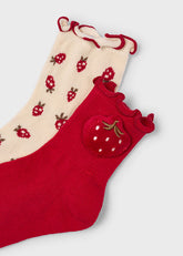 Set 2 Calcetines Strawberry Fields