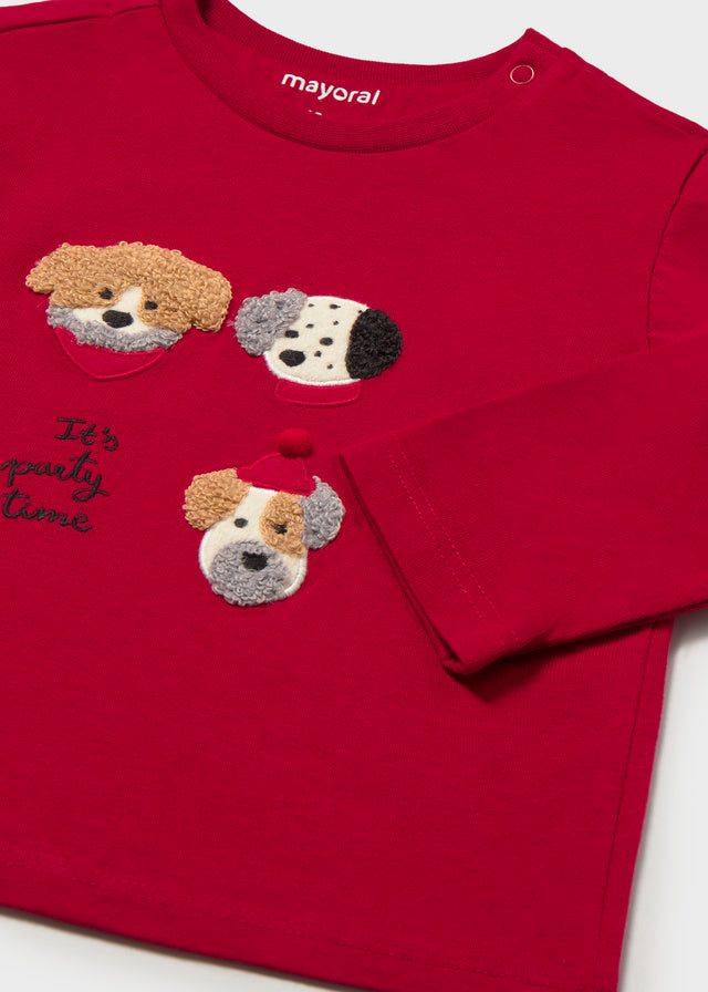 Camiseta Bordados Christmas Time
