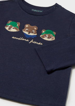Camiseta Bordados Woodland