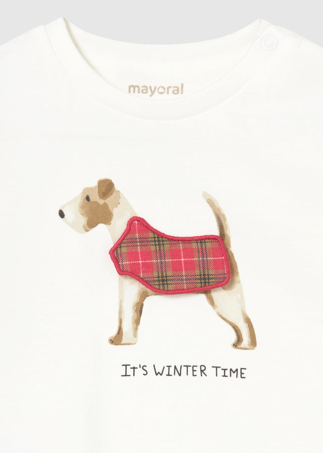 Camiseta Aplique Play Christmas Time